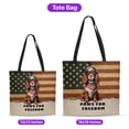 thumbnail image 5 of Freedom Paws Patriotic Cavalier King Charles Spaniel Vintage Memorial Day All Over Print 3D Canvas Tote Bag Dog Lover Gifts Reusable Handbag - 12006, 5 of 5