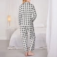 thumbnail image 5 of Bingfone Womens Pajama Sets Airplane Print,Long Sleeve Loungewear Pajamas Set-Xx-Large, 5 of 9