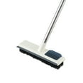 thumbnail image 7 of 2 in 1 Adjustable V-Shaped Cleaning Brush with Long Handle, Bathroom Kitchen Floor Crevice Cleaning Brush with Squeegee, 120° Rotating Removable Brush Head, 7 of 7