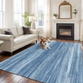 thumbnail image 2 of 6x9 Area Rugs for Living Room, Blue Grey Ombre Non Slip Area Rugs for Kitchen Bedroom Entryway, Modern Abstract Art Gradient Washable Carpet Runner Rug Floor Mats for Bedroom Home Decor, 2 of 9