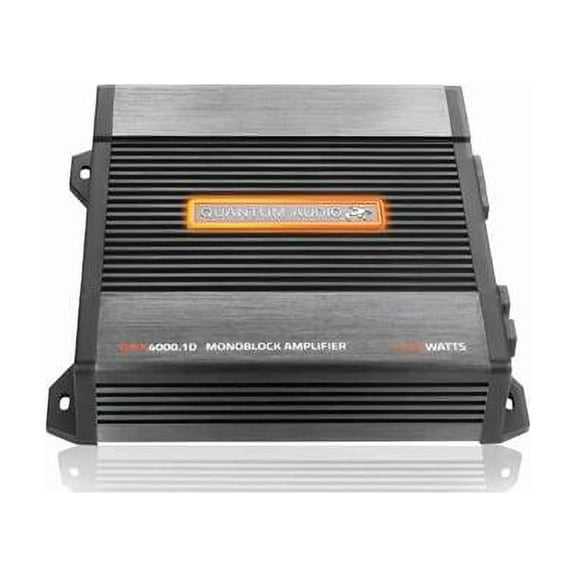 QUANTUM AUDIO QPX4000.1D 4000W MAX CLASS-D MONO BLOCK CAR SUB WOOFER AMPLIFIER
