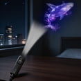 thumbnail image 4 of Proyector 2 en 1 con Luz Nocturna y Lámpara Espacial LED Ajustable, Alimentado por USB, Películas de Proyección Celestial, Luz Cálida sin Deslumbramiento para Dormitorio, Viajes y Relajación, 4 of 9