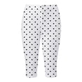 thumbnail image 5 of 2026 New Women Side Slit Capri Pants Stretchy Slim Fit Capris Yoga Leggings Y2k Knee Length Going Out Cropped Pants(White,S), 5 of 5