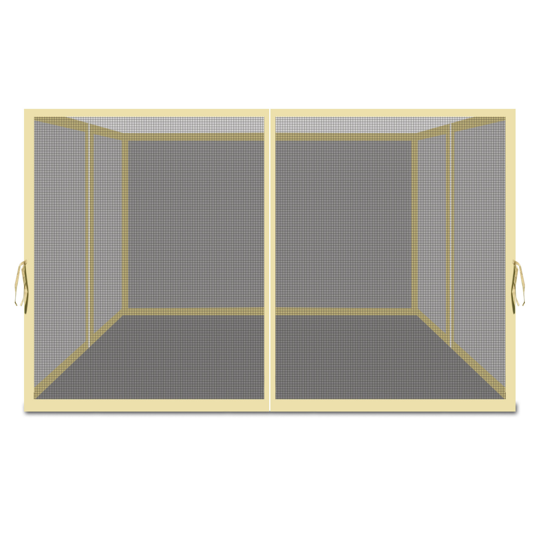Sunny Canopies Sidewalls 10' L X 6.4' W Mesh Wall for Pop Up Canopy Screen Room, Pack of 4 (Walls Only)
