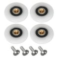 thumbnail image 5 of Shower Door Roller Wheel 27mm Dia. Replacement Part for Bathroom Glass Door, Sliding Door Roller, (1 Set 4pcs), 5 of 5