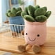 thumbnail image 3 of Naiovety Juguete de peluche de suculentas para niños, decoración de sofá cama para el hogar, simulación interesante de plantas en maceta, Decoración del hogar Caqui, 3 of 6