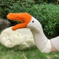 thumbnail image 6 of Long Knitted Gloves Featuring Fun Gooses for Winter Warmth and Home Use, 6 of 9