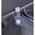 thumbnail image 5 of TEAFIRST Double Linen Laundry Hamper with Lid , Washing Clothes Storage Folding, for Home, Grey, 5 of 9