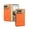 Orange, variant on Decase Phone Case for Apple iPhone Duo, Hard Shell with Flexible Spine Guard, Integrated Outer Display Glass and Vegan Houndstooth Leather Back, Black