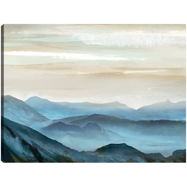 Cuadro Decorativo - Vista Blues Jr Impresión en canvas, estrechado