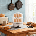thumbnail image 6 of Rapid Egg Cooker,14 Egg Capacity Electric Egg Cooker,Resistant Egg Boiler With Auto Shut-Off for Soft,Medium,Hard Boiled, 6 of 11