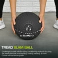 thumbnail image 5 of ProsourceFit Tread Slam Medicine Balls w/ Ultra Grip for Weighted Workouts, 5 of 6