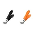 thumbnail image 1 of Wide Jaw Opening Anti-Splash Slanted Nail Clipper, Ultra Sharp Large Slanted Stainless Steel Toe Nails, Long Handle No Splash Fingernail, Curved Toenail Clippers for Thick Nails 1-10pcs, 1 of 5
