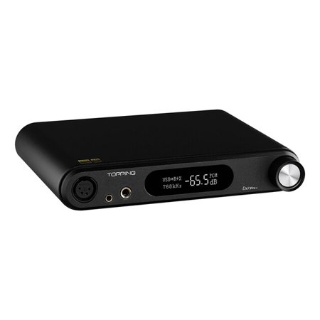 TOPPING DX7 Pro+ HiRes Audio DAC & Headphone amp Bluetooth 5.1 LDAC USB DSD512 PCM768KHZ NFCA RCA XLR Output with remote control