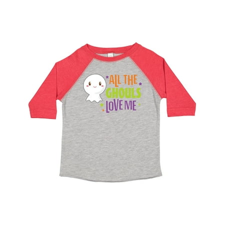 

Inktastic All the Ghouls Love Me Gift Toddler Boy or Toddler Girl T-Shirt