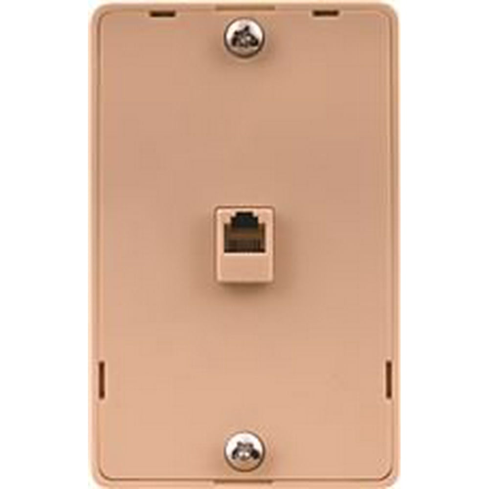 Preferred Industries Modular Wall Phone Jack (Pack of 17)