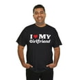 thumbnail image 4 of Mens I Love My Girlfriend T-Shirt Valentines Day Cotton Tee Gift Joke, 4 of 6