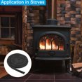 thumbnail image 6 of Uxcell 3/8"x 1/8"x73" Wood Stove Gasket, 2 Pcs Graphite Fiberglass Flat High Temperature Resistance Seal Rope, Black, 6 of 6