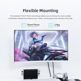 thumbnail image 5 of Byone 24 in Gaming Curved Monitors 1920x1080P HDMI VGA 75Hz 5ms FHD LED Monitors-White, 5 of 10