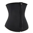 thumbnail image 6 of SAYFUT Women's Latex Waist Training Underbust Corset Zip & Hook Fat Burner Workout Hourglass Body Shaper Hot Sweat Weight Loss Shapewear, 6 of 7