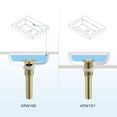 thumbnail image 4 of 27" Handcrafted 316 Stainless Steel 16 Gauge Single Bowl Workstation Undermount Kitchen Sink, 4 of 8