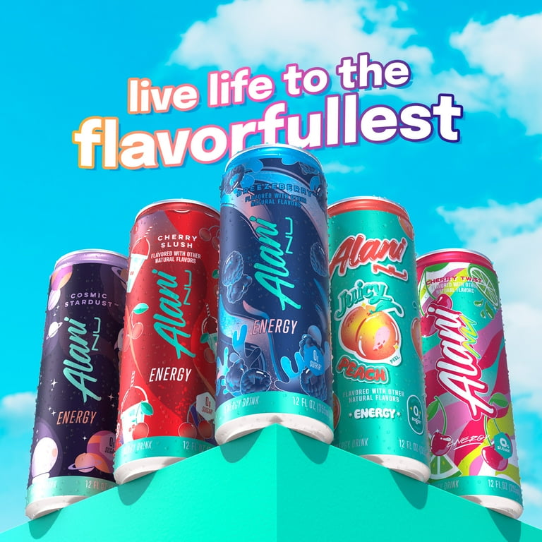 アイリーヌ Ailine Alani Nu Cherry Twist Energy Drink 12 fl oz Can with 200mg