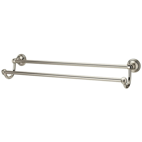 Pfister BTB-TB2D Tisbury 24" Double Towel Bar in Polished Nickel