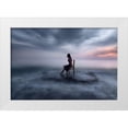 thumbnail image 1 of Kaimaki, Maria 18x13 White Modern Wood Framed Museum Art Print Titled - Of Tide and NightFall, 1 of 4