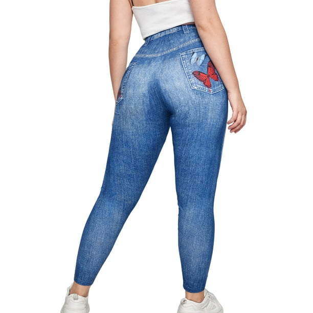 Jegging taille haute stretch