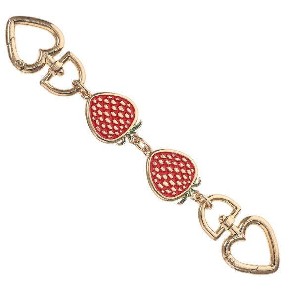 Stylish Strawberry Bag Chain Extender For Women Gift Giving 1Set