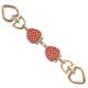 thumbnail image 1 of Stylish Strawberry Bag Chain Extender For Women Gift Giving 1Set, 1 of 4