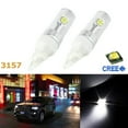 thumbnail image 1 of Xotic Tech 2 Pieces Super Bright Xenon White High Power CREE 80W 3156 3157 3157A LED Bulbs DRL Daytime Running Lights Lamps Replacement, 1 of 9
