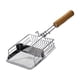 thumbnail image 1 of Pala de metal para arena de gatos, herramienta de limpieza para mascotas, bacinilla portátil de metal para gatos, rápida para gatos Mango de madera, 1 of 9