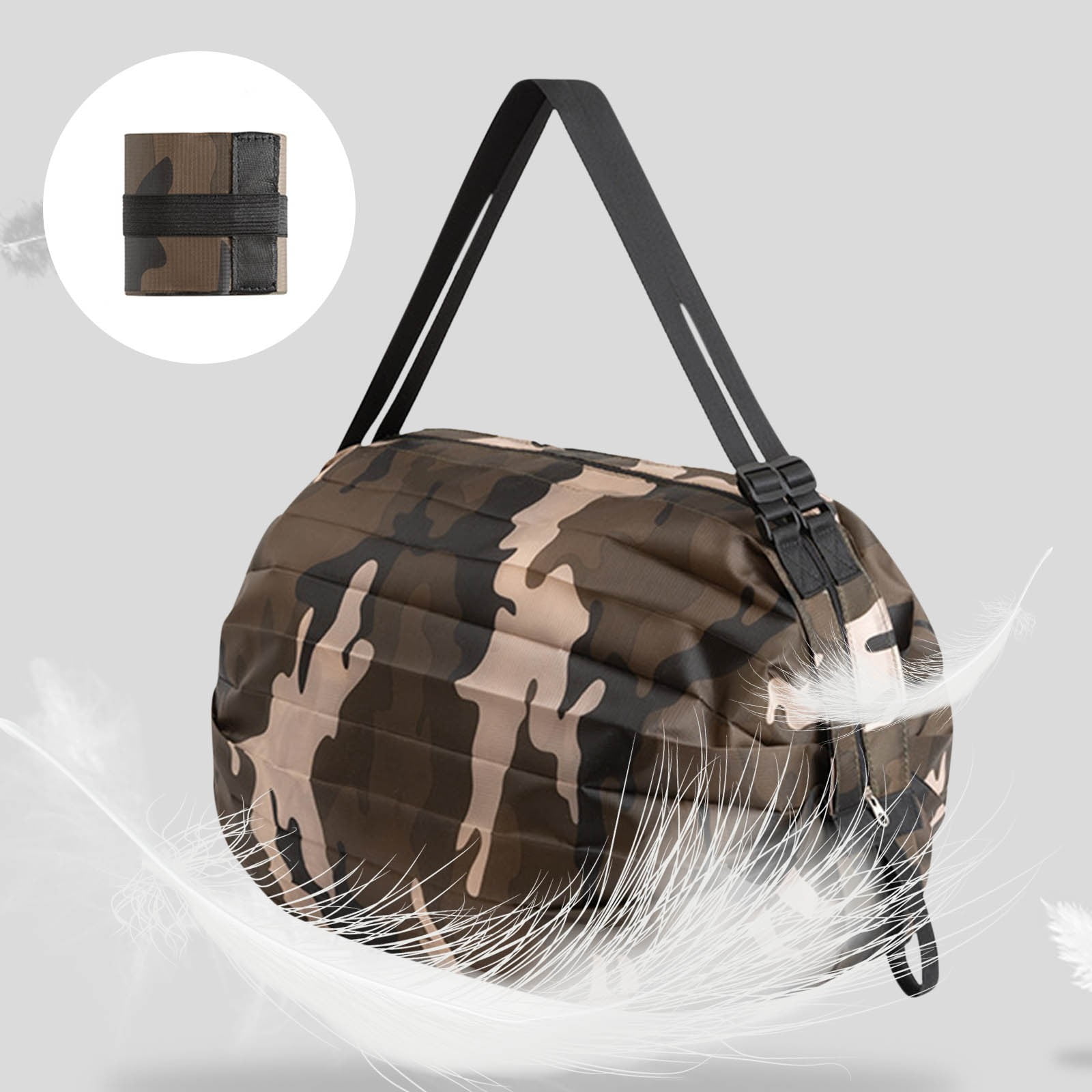 Wuztai Clearance Foldable Shopping Bag Outdoor Travel Storage Bags