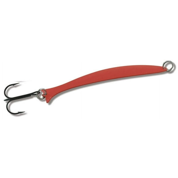 Mooselook Junior Wobbler Spoon 2-1/2" 1/6oz Fluorescent Orange