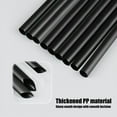 thumbnail image 5 of Arestory 100 Pcs Plastic Straws Disposable Black Hot Drinking Coffee Stirrers for Chocolate Tea Cup Cocktail Party Supplies Favors Home Bar Water Cold Drink Accessories (7.48 inch/19 cm), 5 of 6