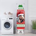 thumbnail image 4 of HELLHERO Christmas tree Ironing Board Cover, 15x54 Inch Standard Ironing Board Cover with Elastic Edge and Hook and Loop Fasteners Scorch and Stain Resistant Cotton Ironing Covers, 4 of 6