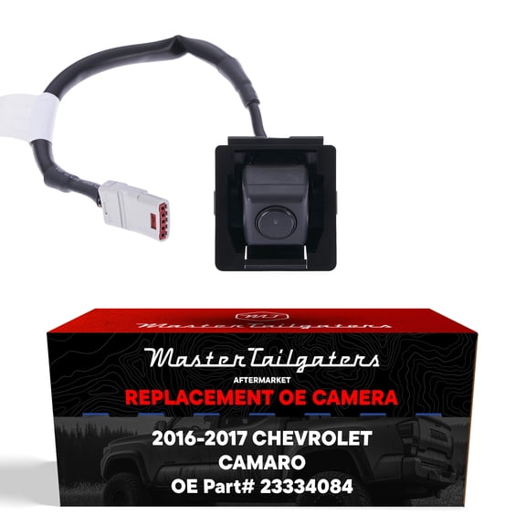 Master Tailgaters Backup Camera for Chevrolet Camaro Coupe/Convertible (2016-2017) OE Part# 23334084