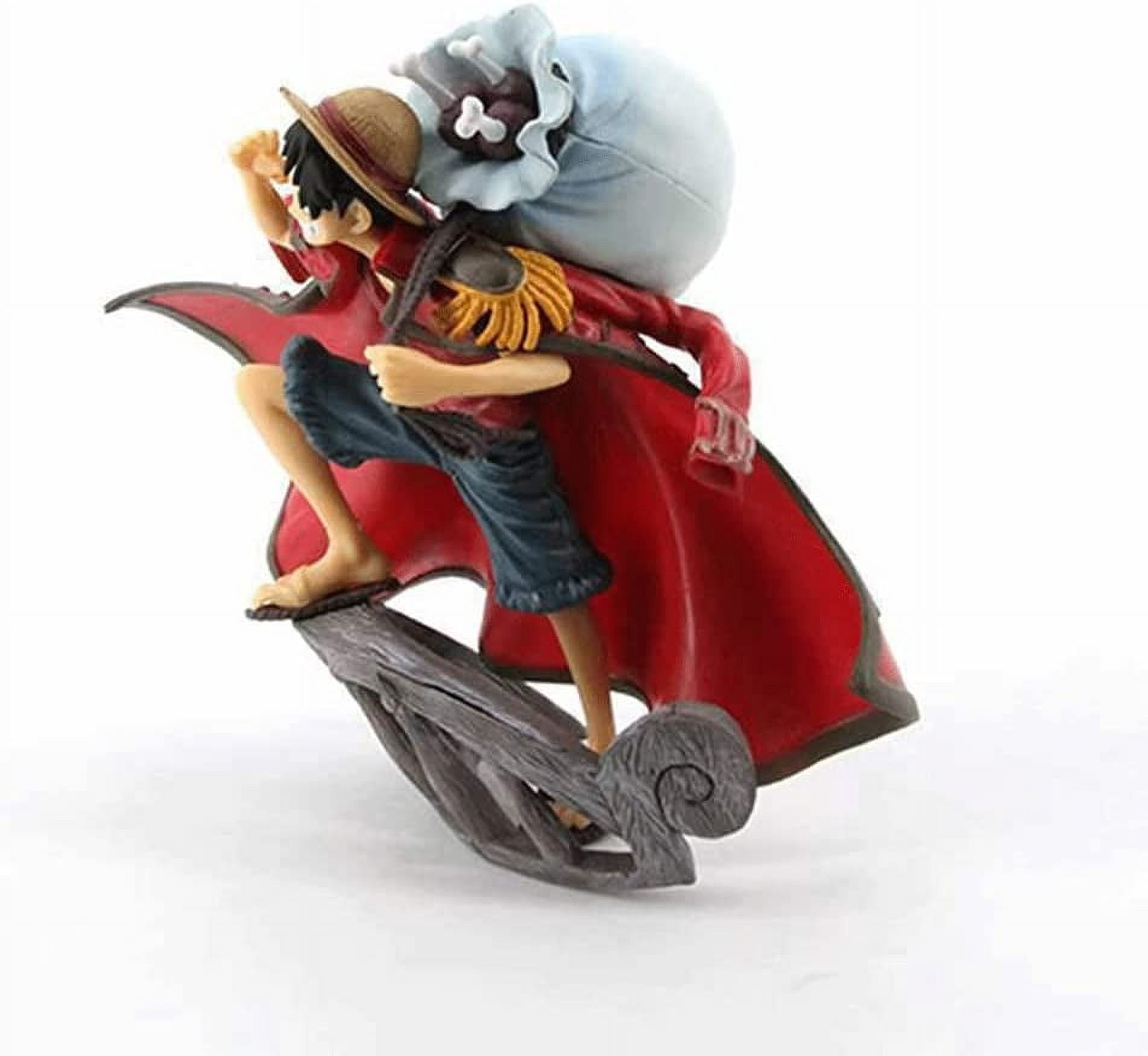 New Monkey·D·Luffy 15cm/5.9inch The Top War Shape Character Anime Statue Figure Desktop Ornament Popular Decorations Fan Souvenirs Creative Gift Collection