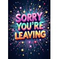 thumbnail image 4 of LUUFILx Sorry You're Leaving Banner Decoration Farewell Party Background Backdrop Celebration Event Office Goodbye Occasions Party Supply Decor, 4 of 8