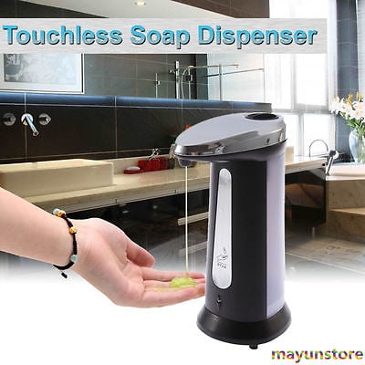 Automatic Touchless Soap Dispenser No Touch Liquid Sensor Stainless Steel Dispenser 400ML