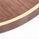 thumbnail image 3 of Japanese Style Round Wooden Food Dish Fruit Serving Tray Service Plate for Home Kitchen Hotel Use 27cm, 3 of 5