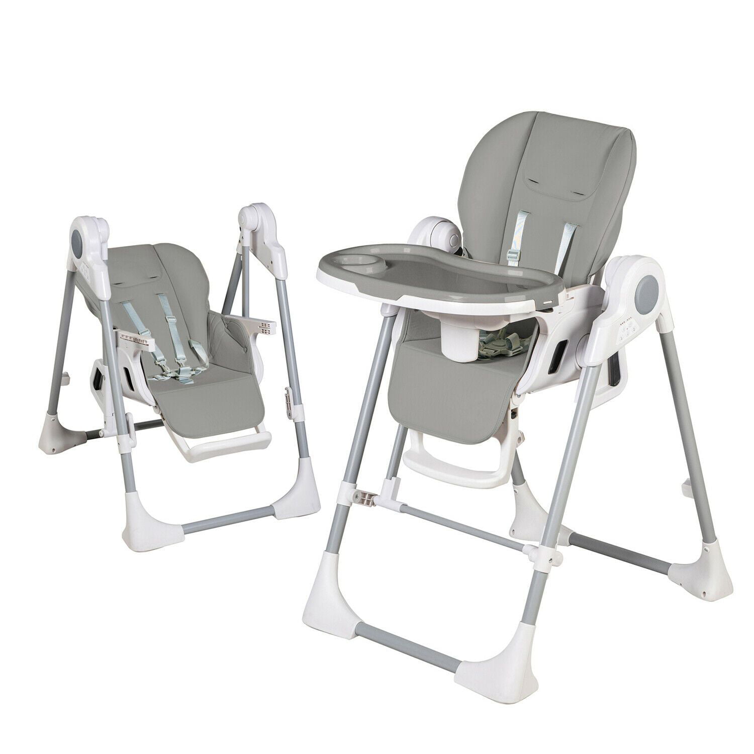 Convertible Baby Swing Infant High Chair Feeding Rocker Toddler Nap Sleep Seat Walmart Com Walmart Com