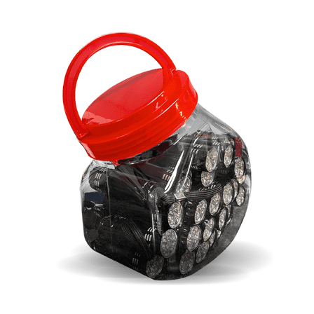 9 LED Super Bright Flashlight - Fishbowl Display Of 30 - Alkaline Batteries Included