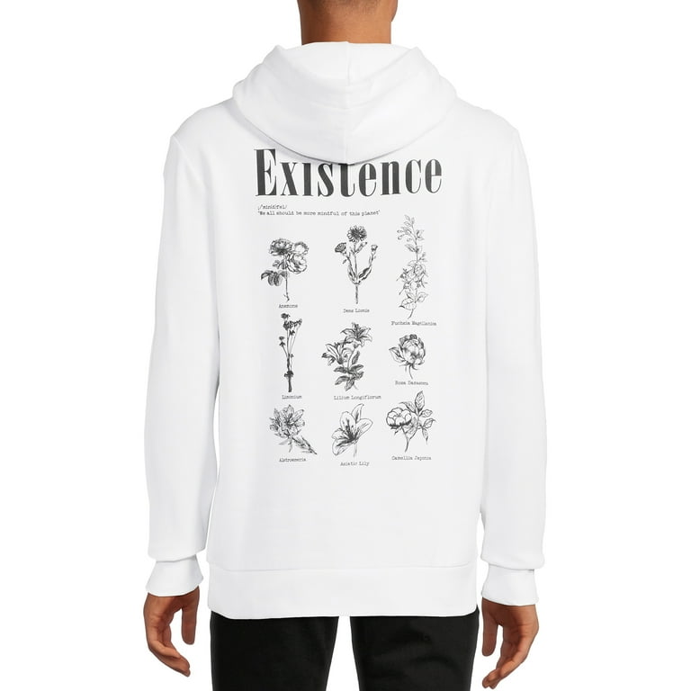 No Boundaries Men s Young Men s Graphic Print Hoodie up to size
