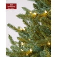 thumbnail image 6 of AMERZEST 4.5ft Pre-lit Premium Blue Fir Artificial Christmas Tree with 300 Clear Lights, Full Hinged Blue Spruce Xmas Tree, 6 of 7