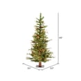 thumbnail image 3 of Vickerman 4' Ashland Artificial Christmas Tree, Clear Dura-lit Incandescent Lights, 3 of 5