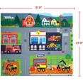 thumbnail image 2 of TCG Toys Tonka Megamat Active Play Felt Playmat with Dump Truck Vehicle for Preschoolers and Kid's Ages 3 Years and up, Multicolor, 2 of 3