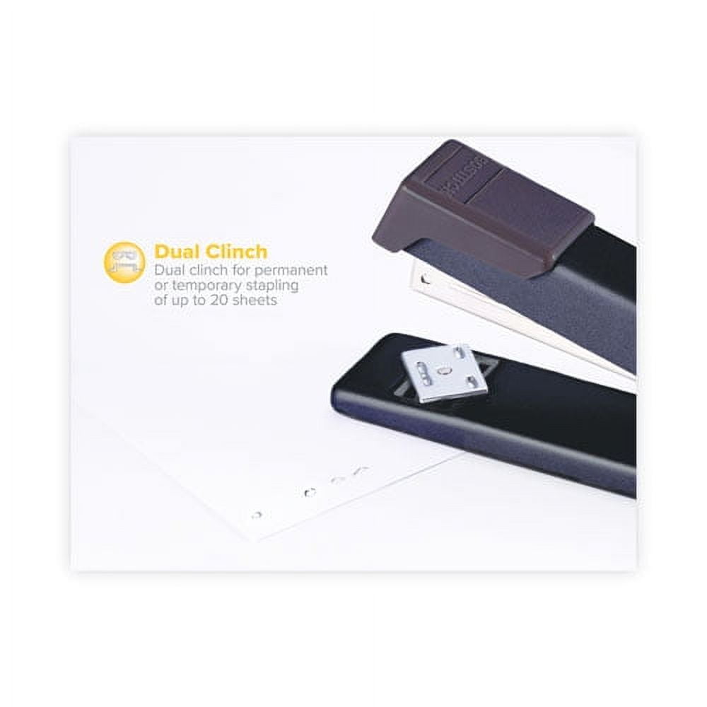2PK Bostitch Classic Metal Stapler, 20-Sheet Capacity, Black (B515BK)
