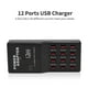 thumbnail image 4 of Estación de Carga Inteligente Inteligente Con 12 Puertos USB Cargo Dock Charger USB de la Estació de Carga de Compatibilidad Universal para USO Familiary de Oficina, 4 of 7